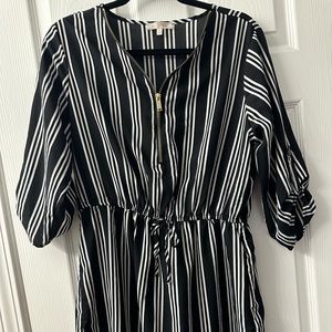 Stella Tweed size large stripped dress